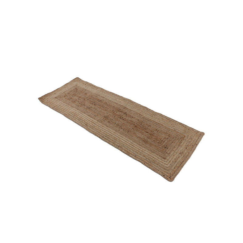Nele Jute Rug, Beige, Runner 80 x 600 cm