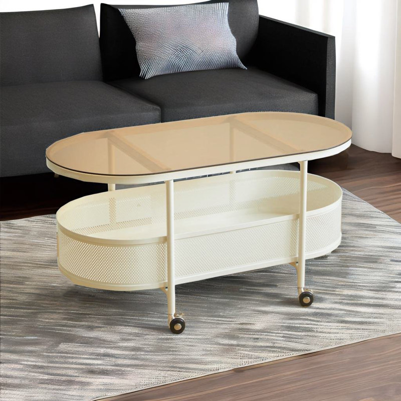 Croyl Glass Top Single Coffee Table