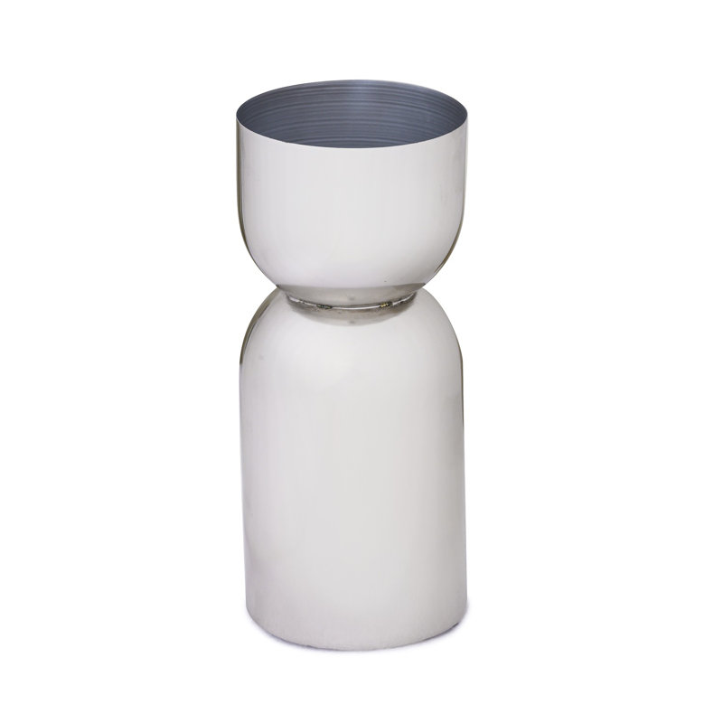 Iron Vase, Blanc