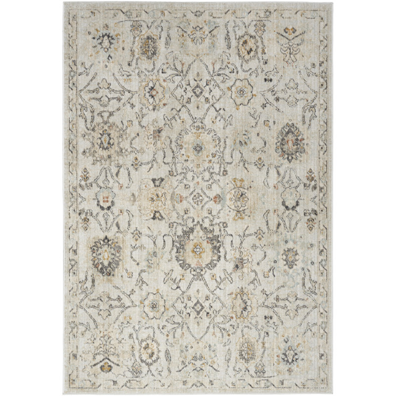Okan Persian Area Rug, Rectangle 6' x 9'