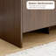 60” Sideboard Curved Cabinet With 4 Doors-1356033083