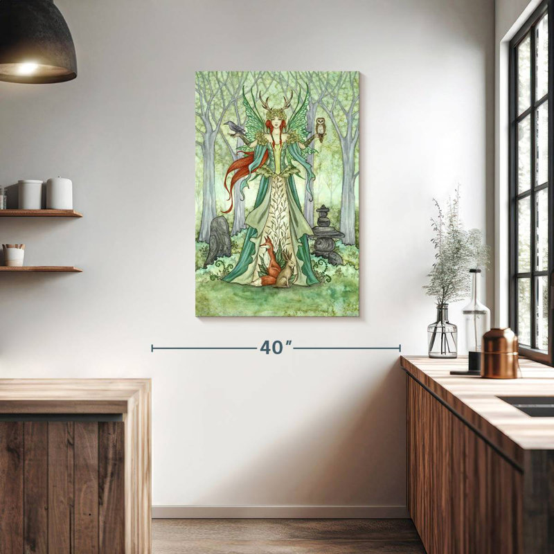 Kelan The Caretaker, 39" H x 26" W