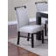 Dining Table And 6X Side Chairs Faux Marble Top Table Handle Back Chair Wooden 7Pc Dining Set