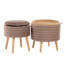 Ensemble de repose-pieds avec couvercle Tray-107272690