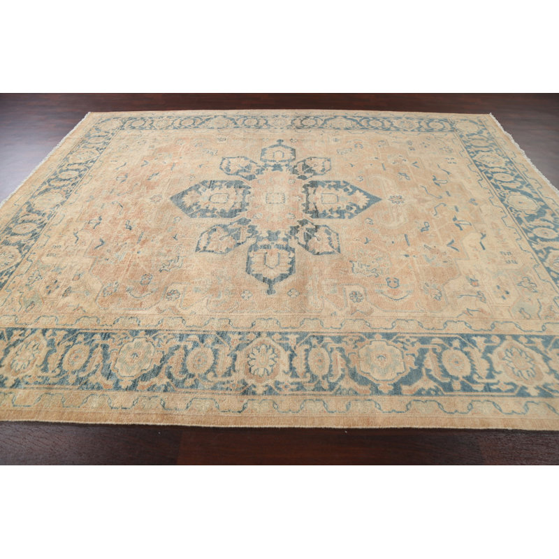 Wool Muted Handmade   Area Rug 9x11