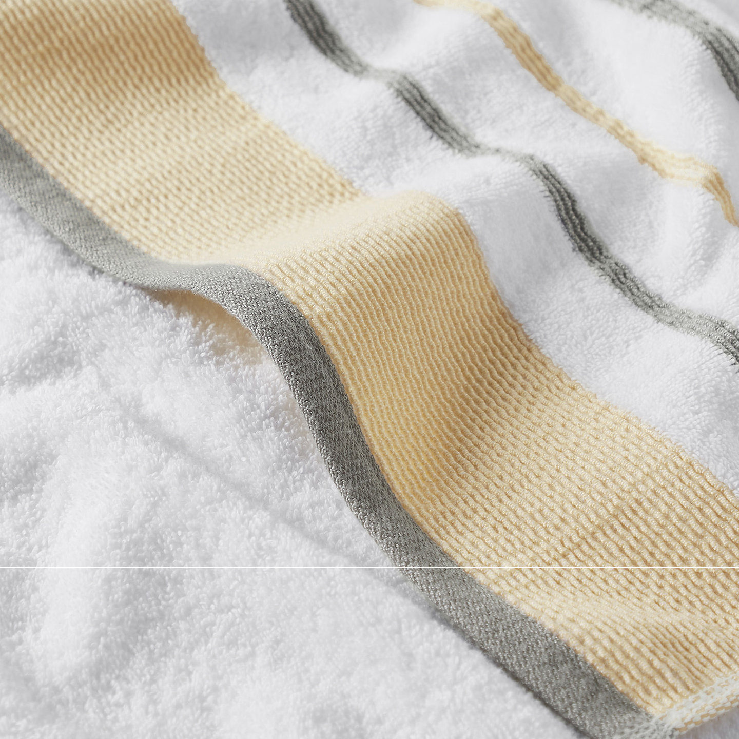 Deanthony Cotton Bath Towel, Light Gray/Mid Gray/Dark Gray, Bath Towels - 4 Pack