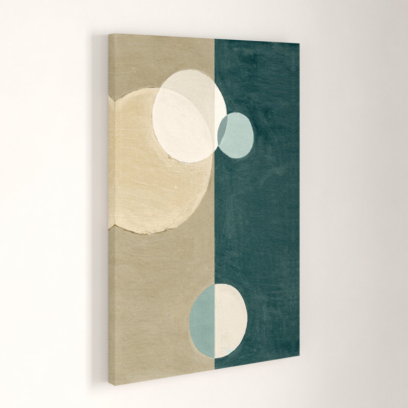 «Circle Transitions» par Marmont Hill - reproduction d'art sur toile tendue, H 36 po x l 24 po x P 1,5 po