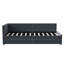90×200cm Upholstered Daybed, L-Shaped Pull Out Sofabed-1411089718