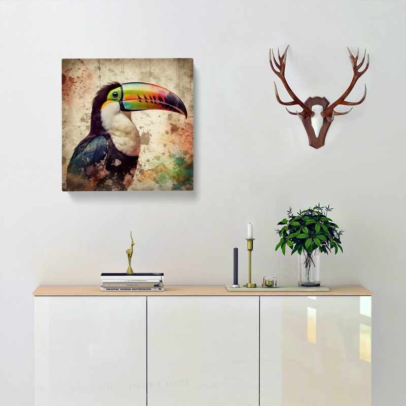 Modern Wall Art - Wrapped Canvas, 35cm H x 35cm W x 3cm D