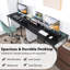 Aatto L-Shaped Steel Computer Desk-926091208