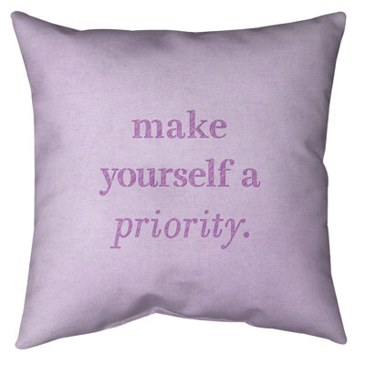 Coussin de sol « self »