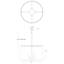 Jack Pendant - 4-Light - Modern Brass - Shannon Oyster Fabric-1629531747-1629531745