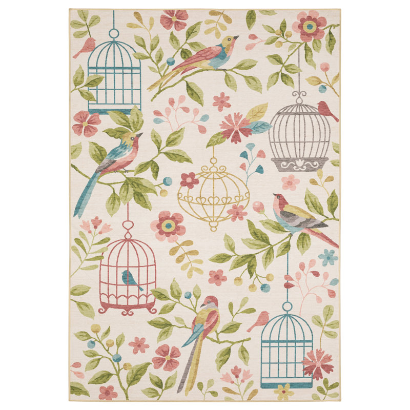 Tapis intérieur / extérieur avec envers antidérapant Auranter, Rectangle 3 pi 6 po x 5 pi 6 po