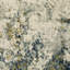 Tapis intérieur beige / bleu sarcelle à motif abstrait Matsumura-395776183