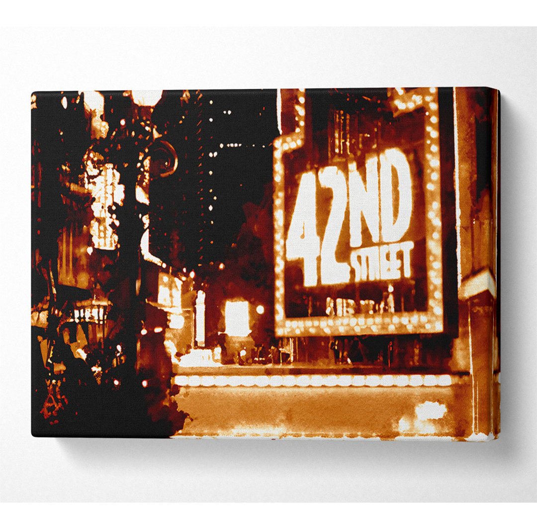 New York City 42Nd Street - Druck