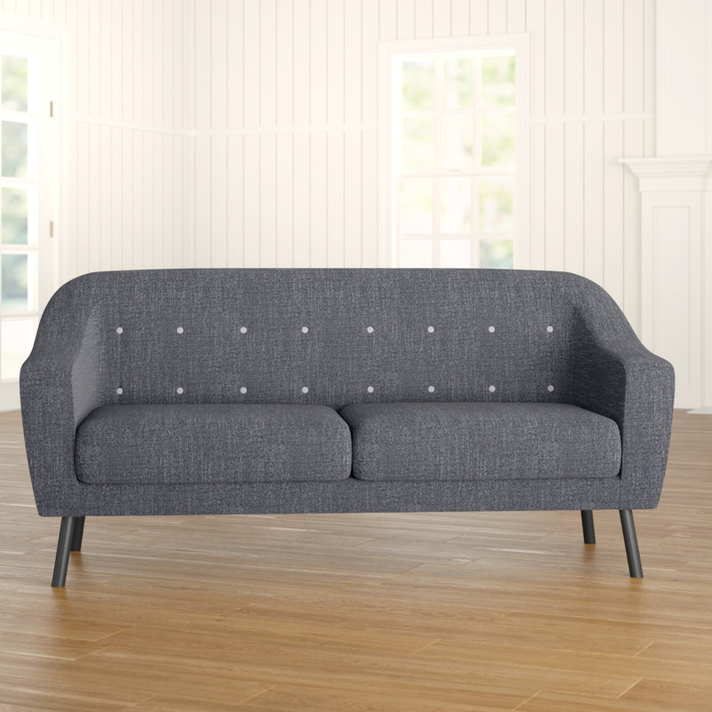 Rousseau 3 Seater Sofa, Grey