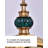 Modern light luxury vintage-style decorative base floor clock