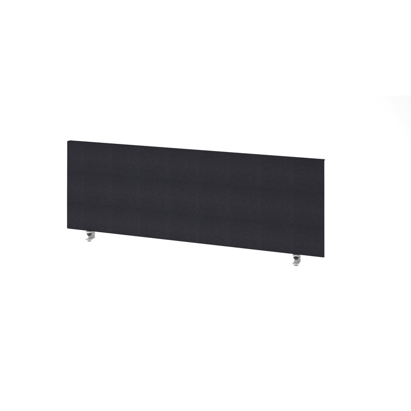 Tibay Desk Dividers, 400cm H x 1,200cm W, Black