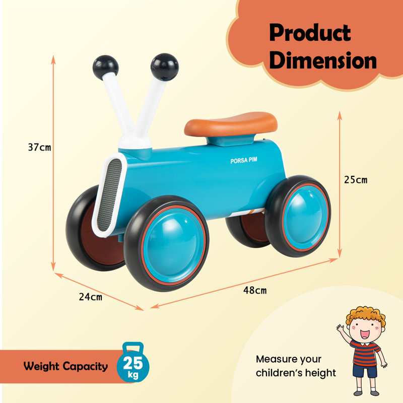 casart Push/Pull Ride On Toy