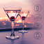 Ensemble de 4 verres à cocktail en cristal Crystalia Crystalia