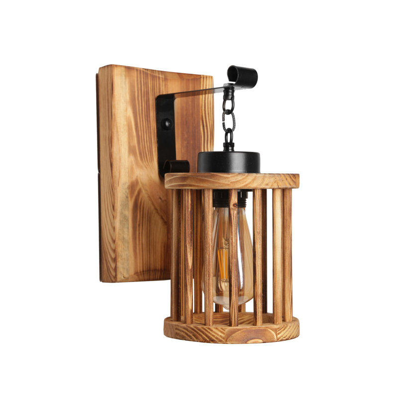 Lynndyl Wood LED Wallchiere