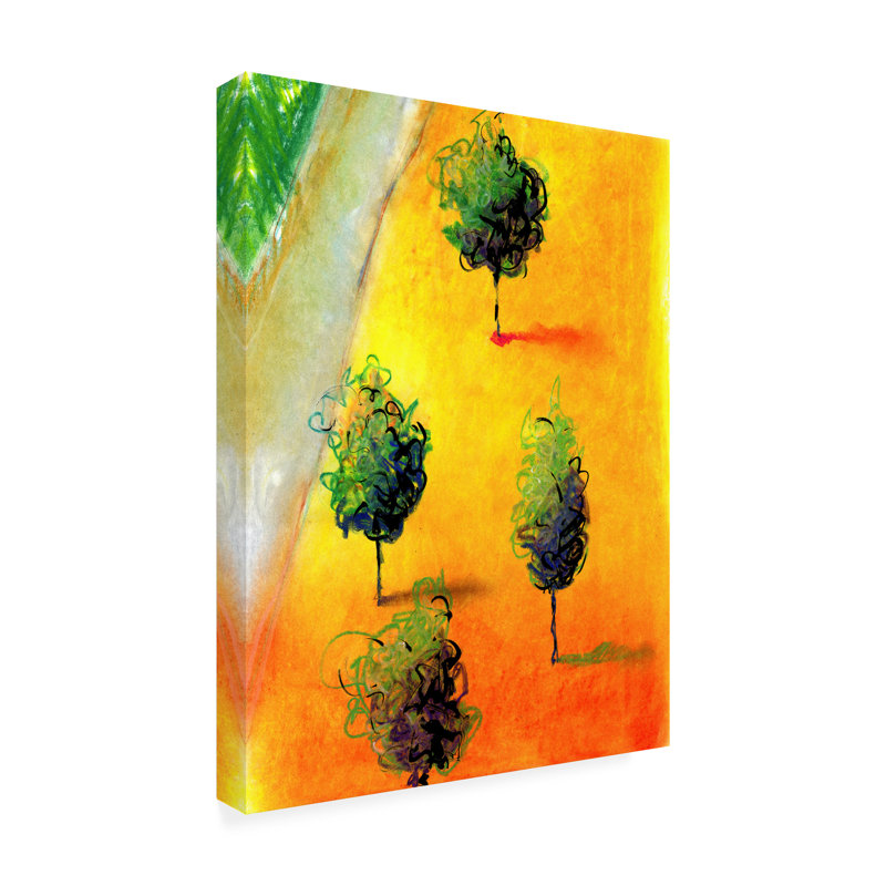 Art sur toile 4 riches bologles bolins, H 19 po x l 14 po