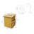 7.6 X 7.3 X 9.4" Wall Mounted Wooden Box For Suggestions, Charity, And Fundraising Tithese Offering