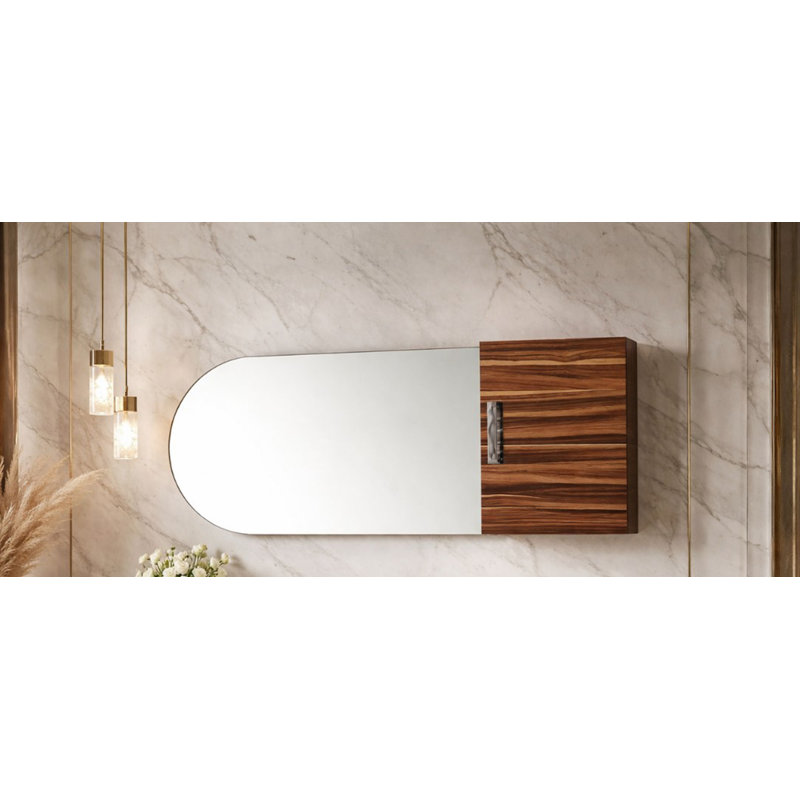 Infinity D-Shaped Mirror