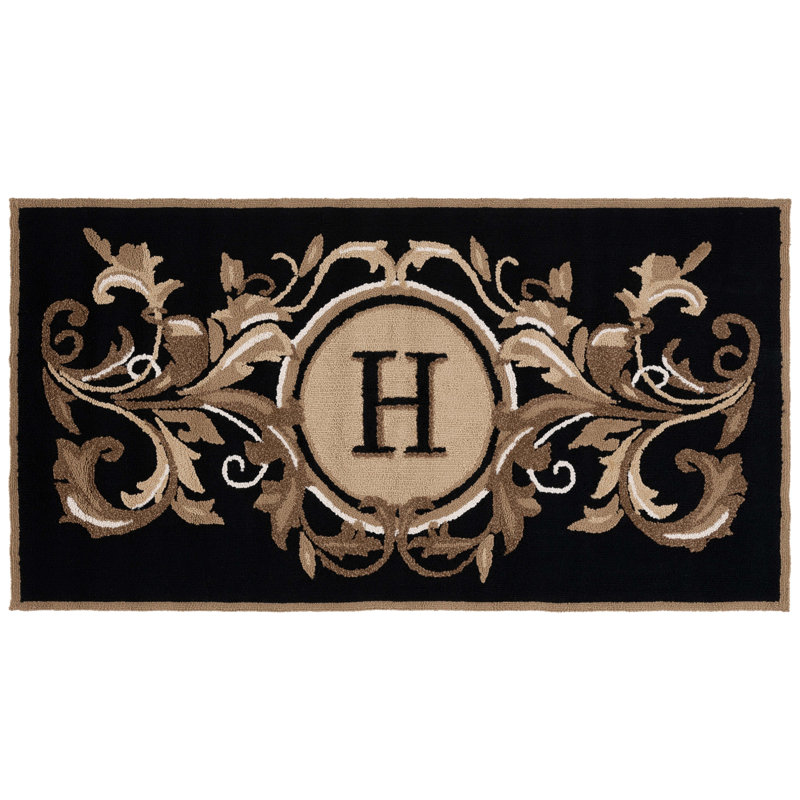 Paillasson Beldegg, Noir / brun, H, L 36 po x L 72 po