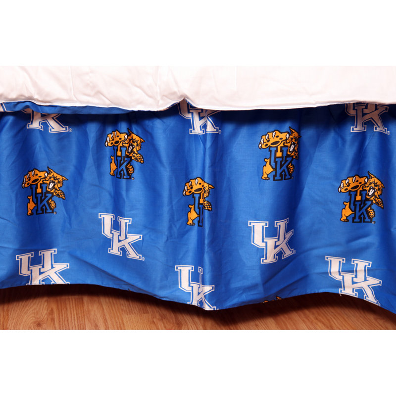 NCAA Ruffled Bed Skirt, Full, Kentucky