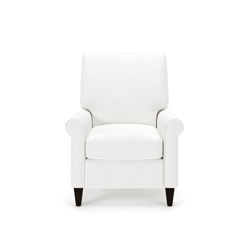 Fauteuil inclinable rembourré Darian Molly, Blanc cassé bayou
