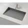 Polymarble Rectangular Undermount Bathroom Sink