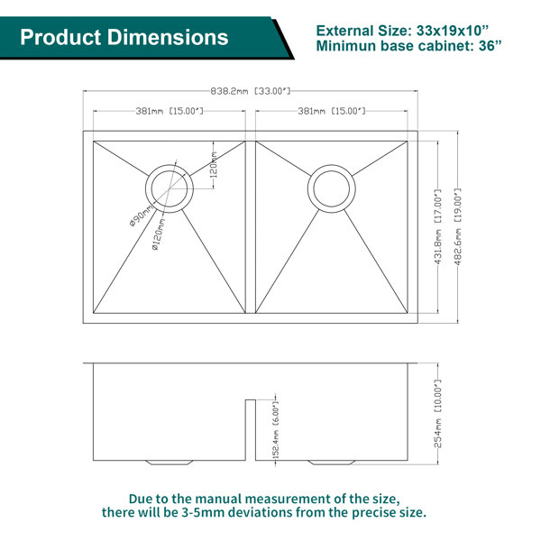 Product Dimensions
