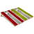 Rouge / rayé lime est en rupture de stock sélectionné