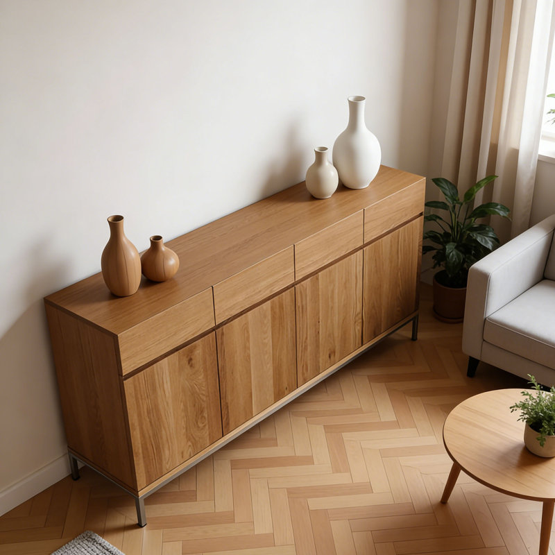 Buffet de rangement simple et multifonctionnel