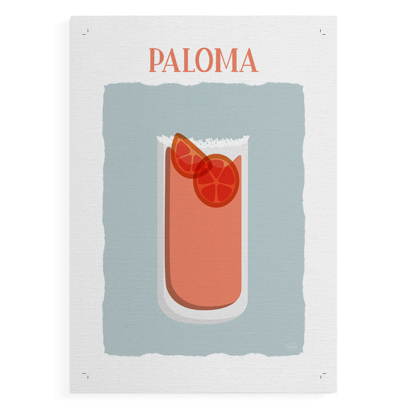 Paloma - Impression sur toile seulement - NON-CADRE, H 27 po x l 18 po