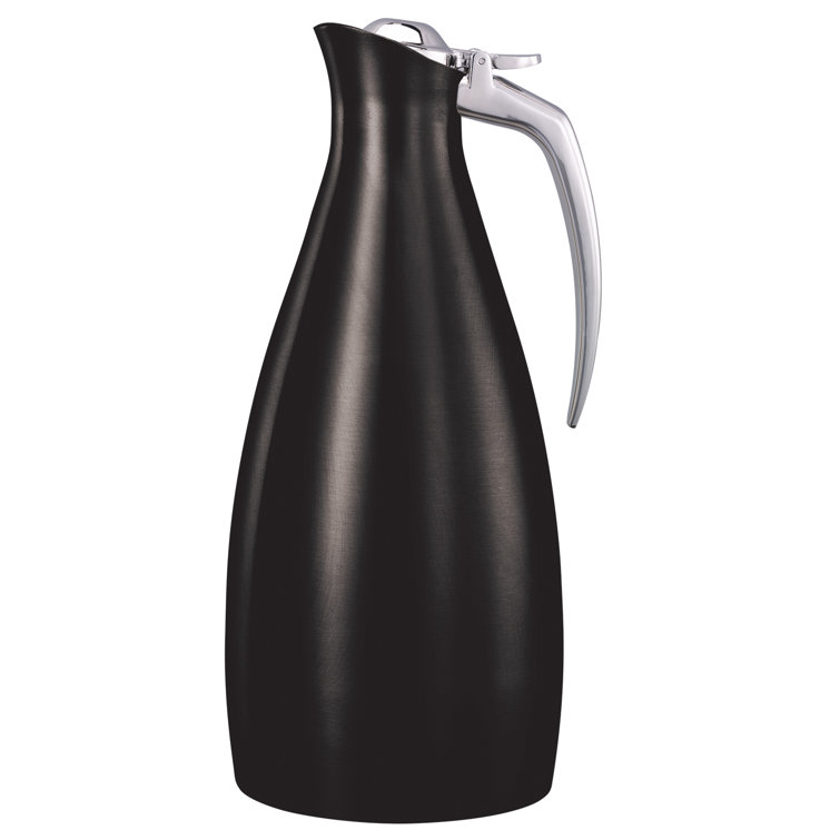 Choice 33 oz. Polished Stainless Steel Frothing Pitcher