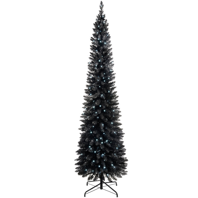 6.4' H Lighted Artificial Pine Christmas Tree