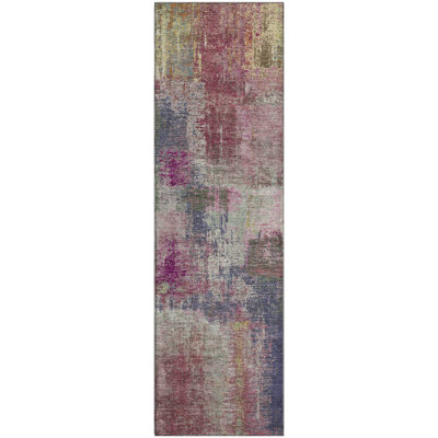 Premium Machine Washable Kumbhar AMF1354 Modern Rug