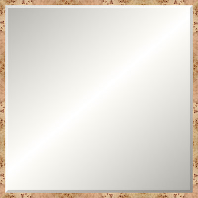 Blonde Burl Mirror