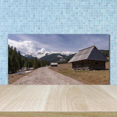 50cm W x 100cm L Glass Peel and Stick Panel
