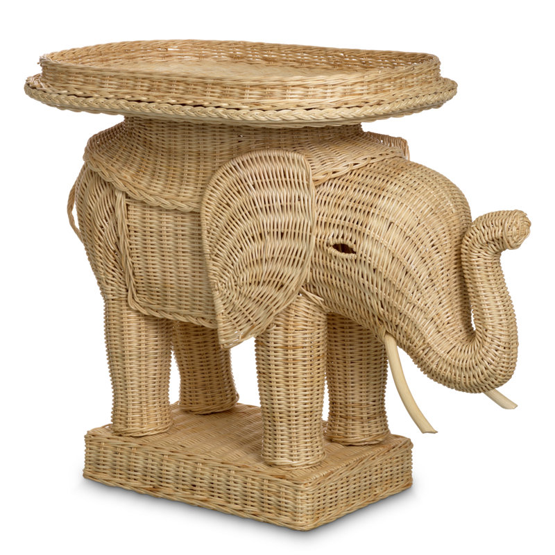Elephant End Table