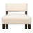 Bauhaus 19'' H Upholstered Oak Side Chair