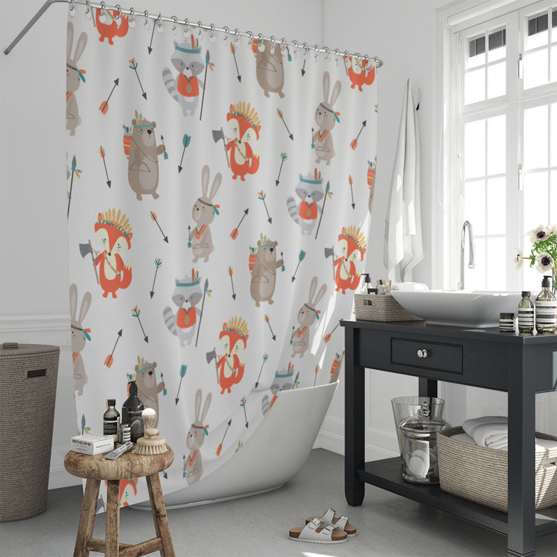 Shower Curtain, 83" H x 70" W