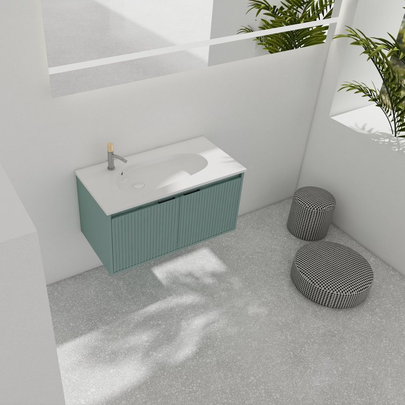 Nairin 35.8'' Bathroom Vanity with Top