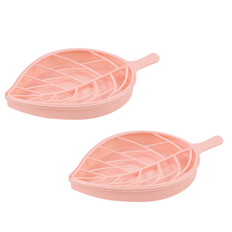 Plateau de salle de bain Nouria, Rose
