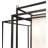 Auguster 32 - Light Matte Black Geometric Pendant
