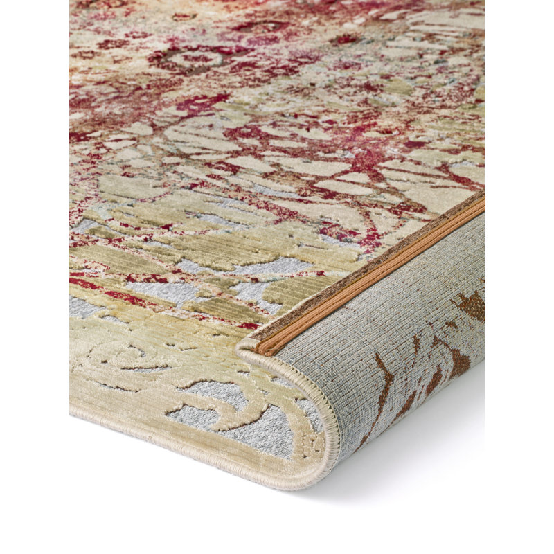 Lasiandra Abstract Flat Weave Area Rug, Rectangle 195 x 280 cm