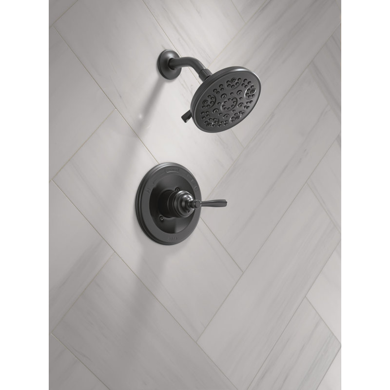 Monitor 14 Series Shower Only, Matte Black