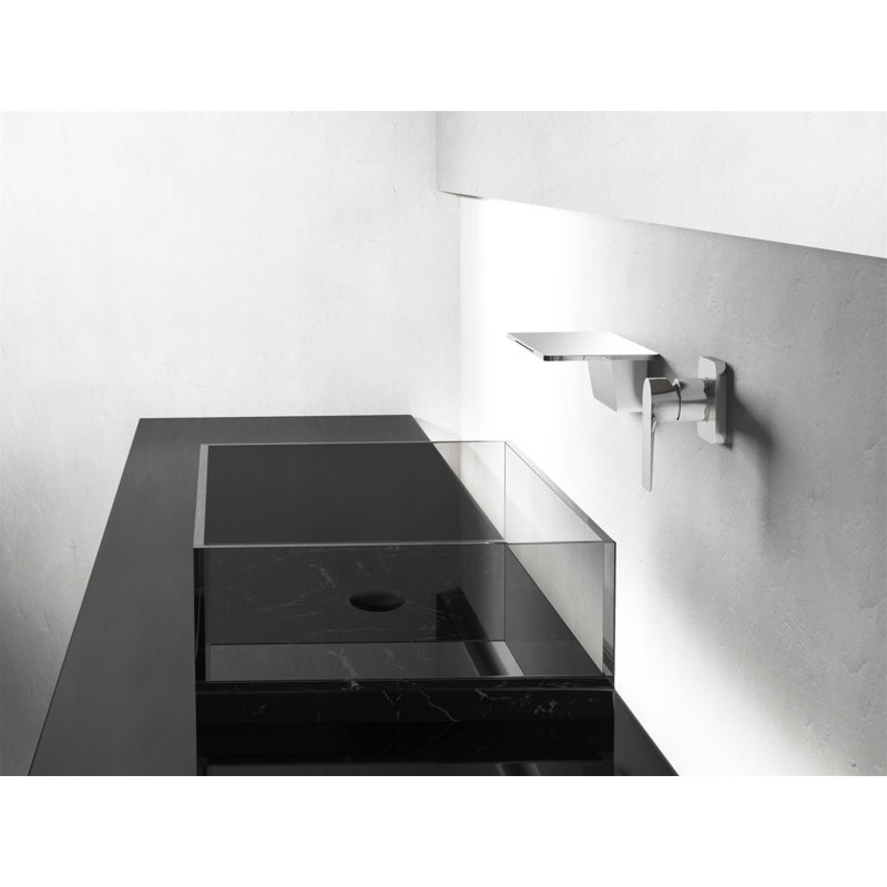 Waterfall Bathroom Sink Faucet, Chrome